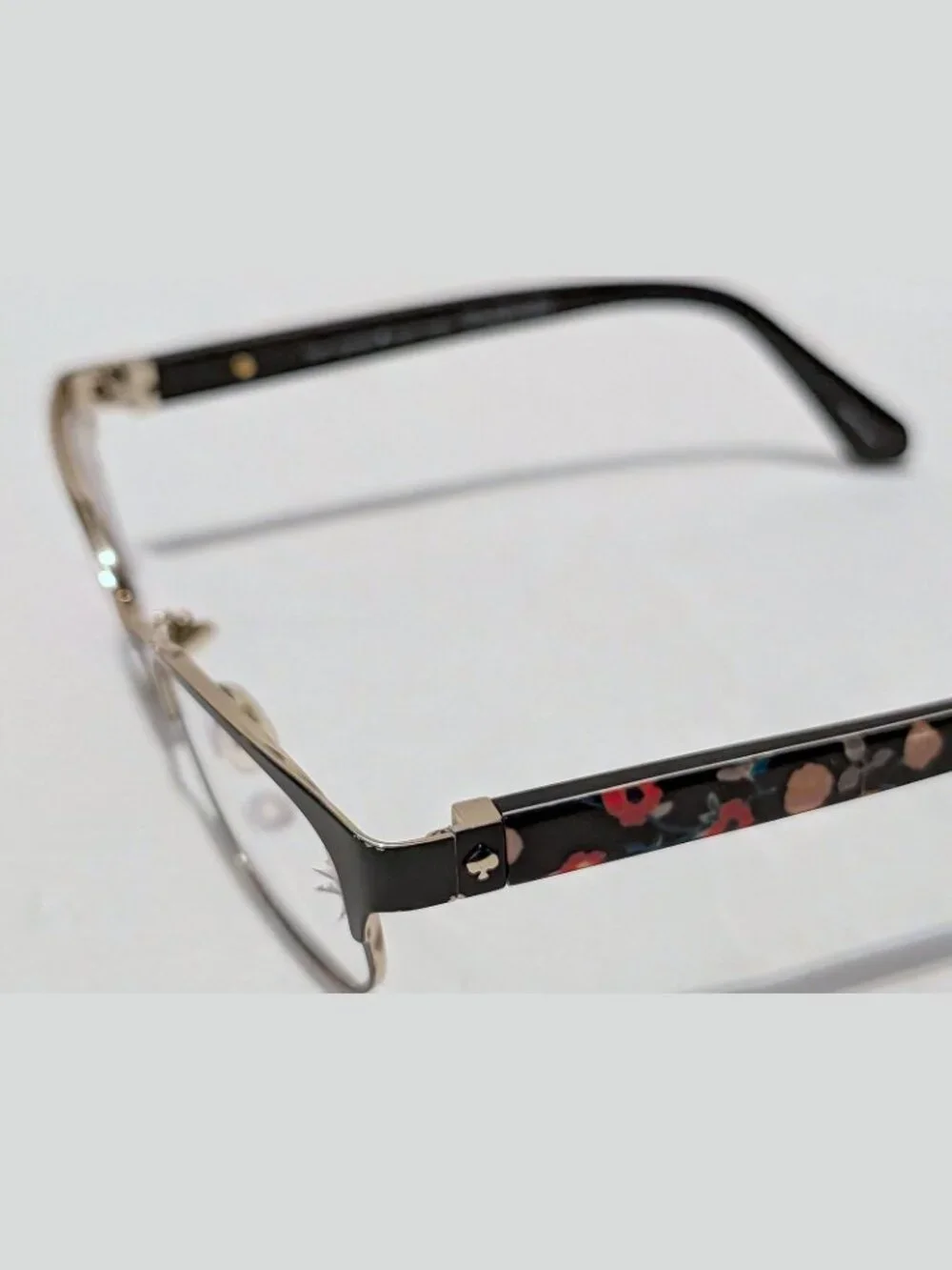 Kate Spade Diandra INA Eyeglasses Frames Womens Black Floral 51-17 140